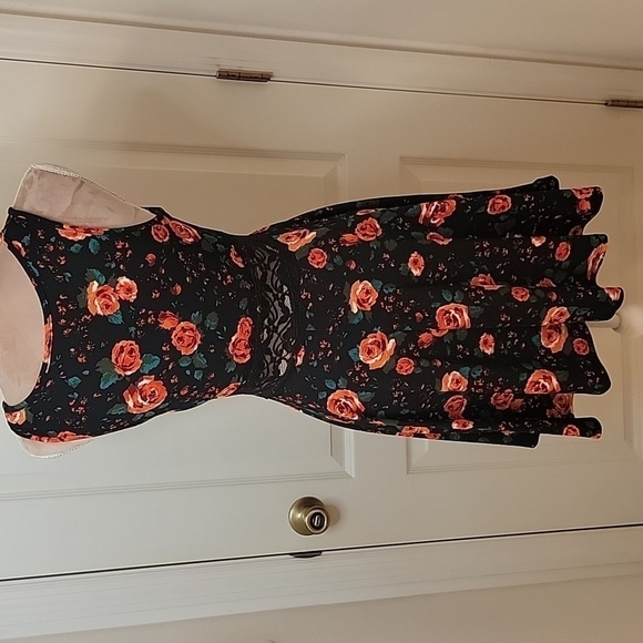 Wild Daisy Size M Tank Dress with lace waistband.  New Condition. - Picture 5 of 6